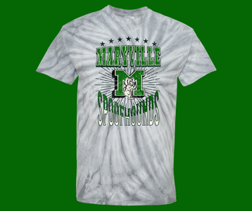 Maryville Spoofhounds Grey Tie Dye Tee - The Red Rival